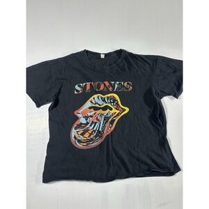 The Rolling Stones 2022 Men's Large Sixty Europe Tour Crew Neck T-Shirt
